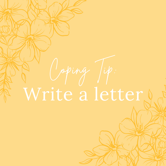 Coping Tip: Write a Letter